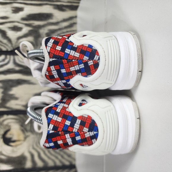 Adidas ZX Flux Torsion Red Womens  Size 7 Athletic Running Shoes S77906 - Picture 2 of 10